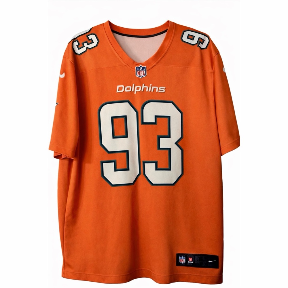 NFL Nike Suh Dolphins Color Rush Jersey XL | Summer Game Day Fan Gear